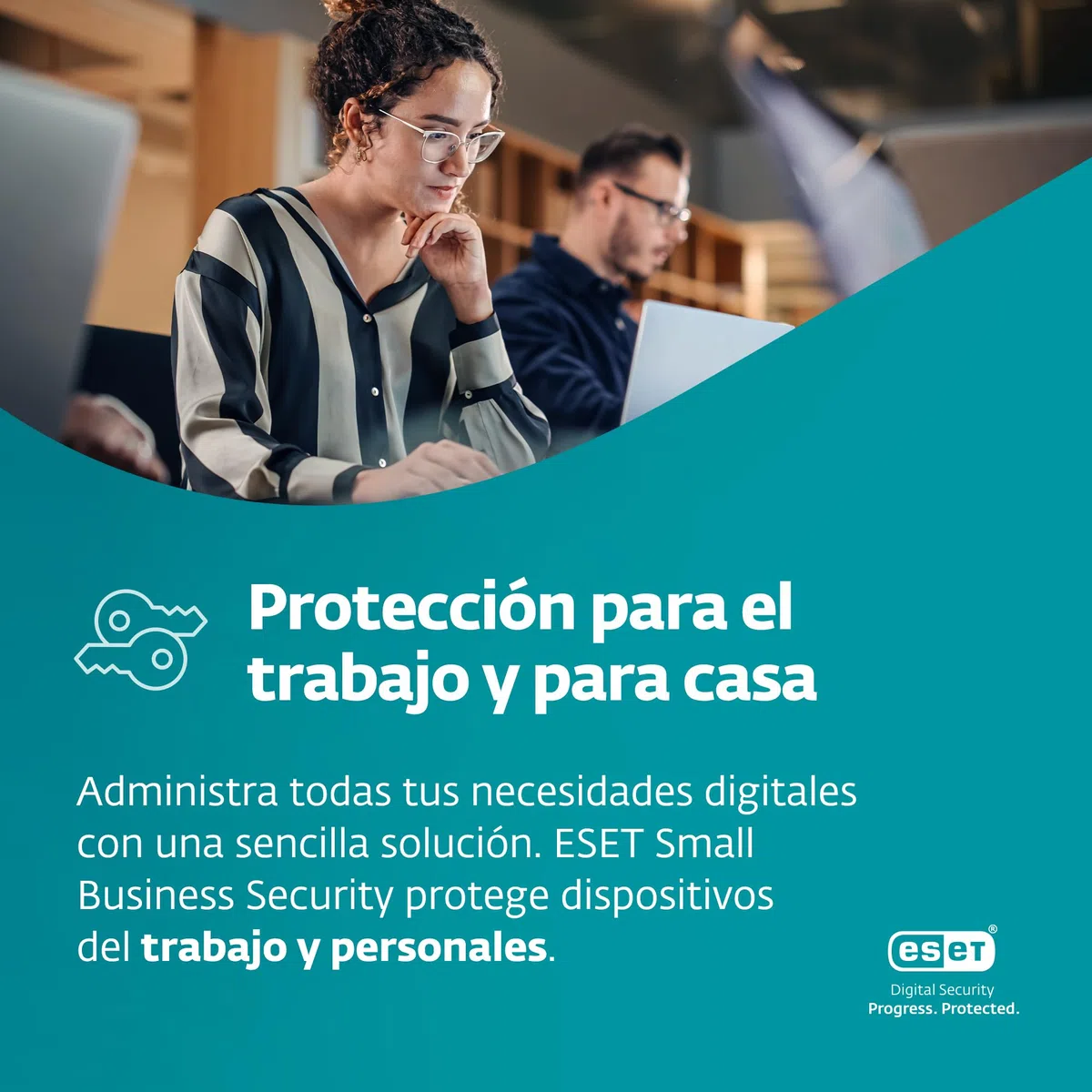 ESET Small Business Security 5 dispositivos 1 año Antivirus VPN Descarga digital