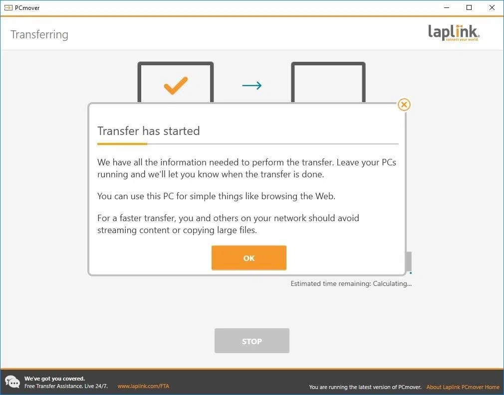 Laplink PCmover Home - Descarga instantánea - Licencia de un solo uso - Transfiere aplicaciones, archivos y configuraciones a tu nueva PC