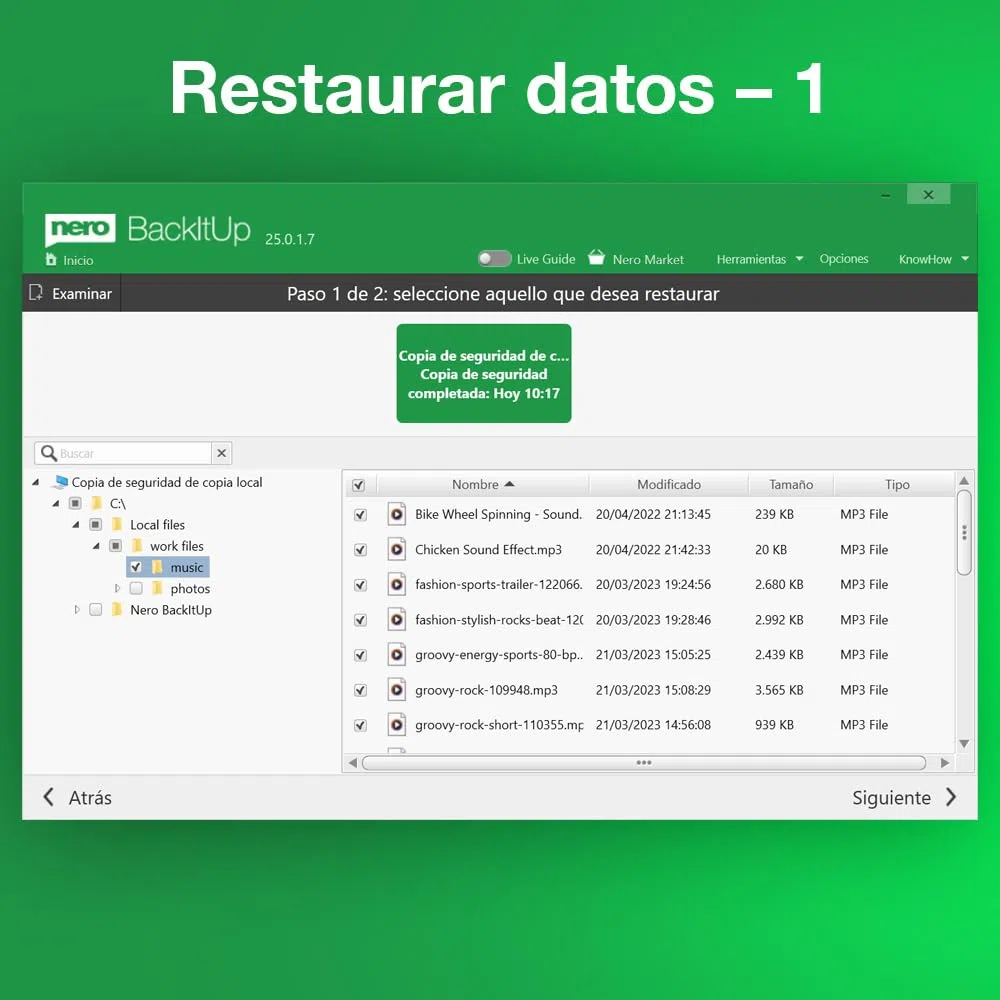 Nero Software de copia de seguridad ganador de múltiples pruebas - recuperación de datos, copia de seguridad automática, recuperación | licencia ilimitada | 1 PC | Windows 11 / 10 / 8 / 7