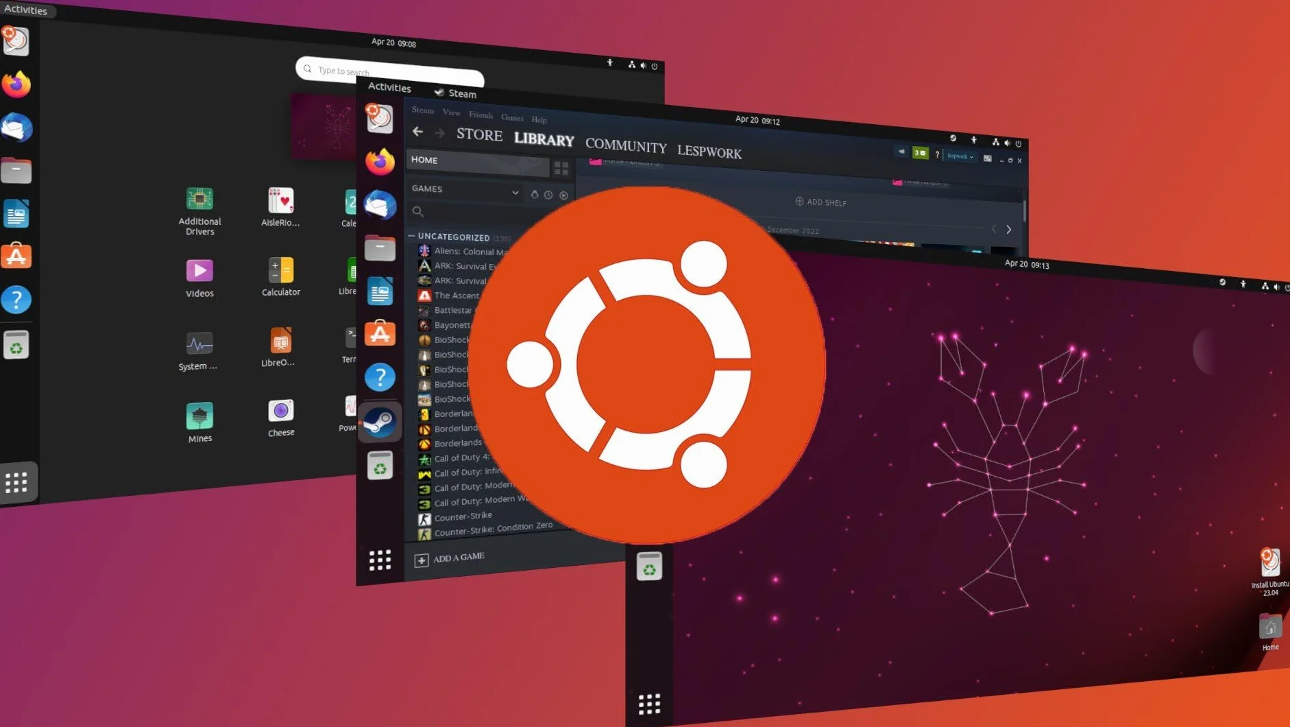 UBUNTU 25.10 Memoria USB Bootable Linux - Última Versión 2026 – 64 Bits – Instalación fácil – Sistema en Español + Modo LIVE - Ubuntu Memoria USB de Arranque