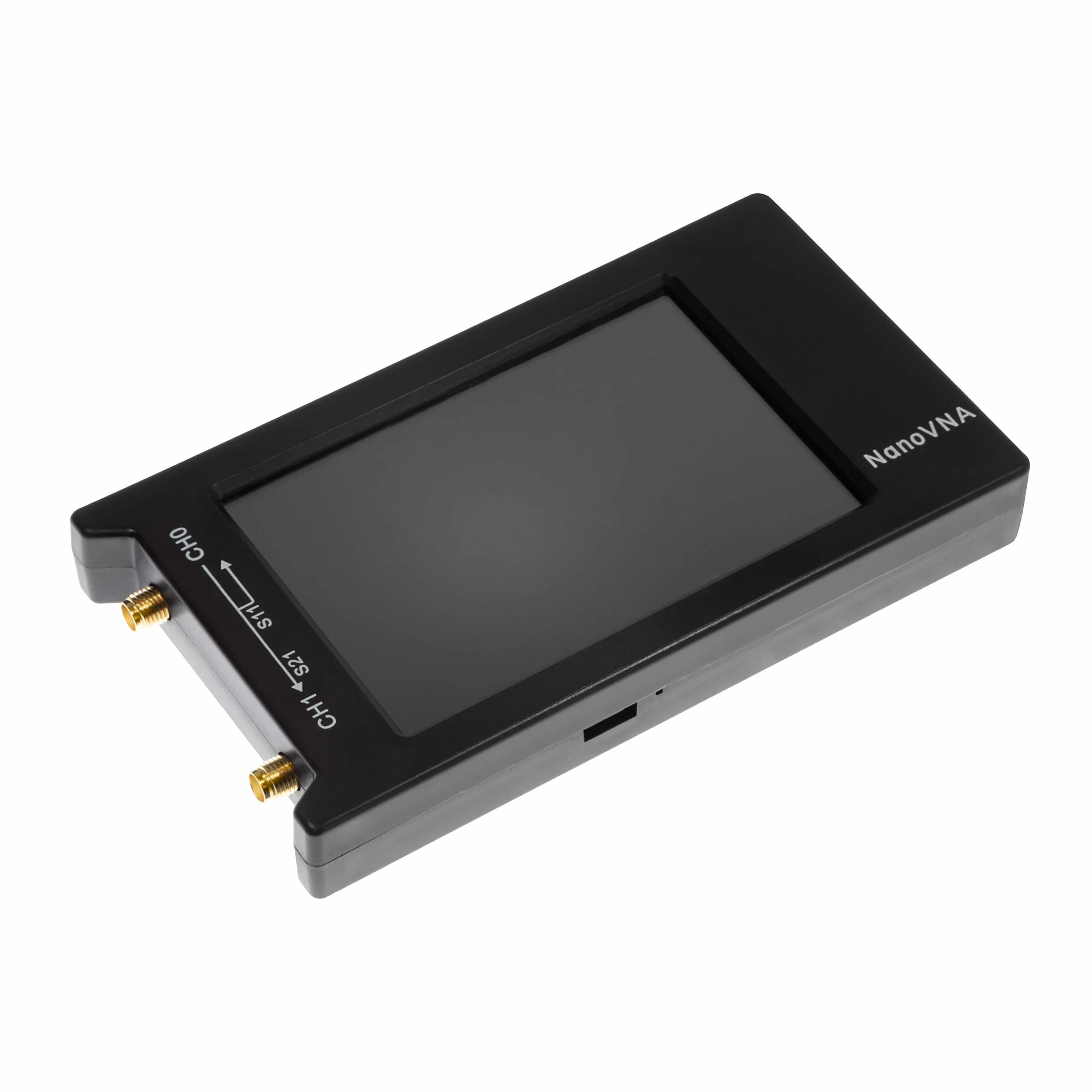 Nooelec NanoVNA-H 4: kit de analizador de red vectorial de hardware abierto de un distribuidor autorizado. Incluye 50kHz-1.5GHz+ VNA portátil con LCD de 4", blindaje EMI y kit de calibración SOLT