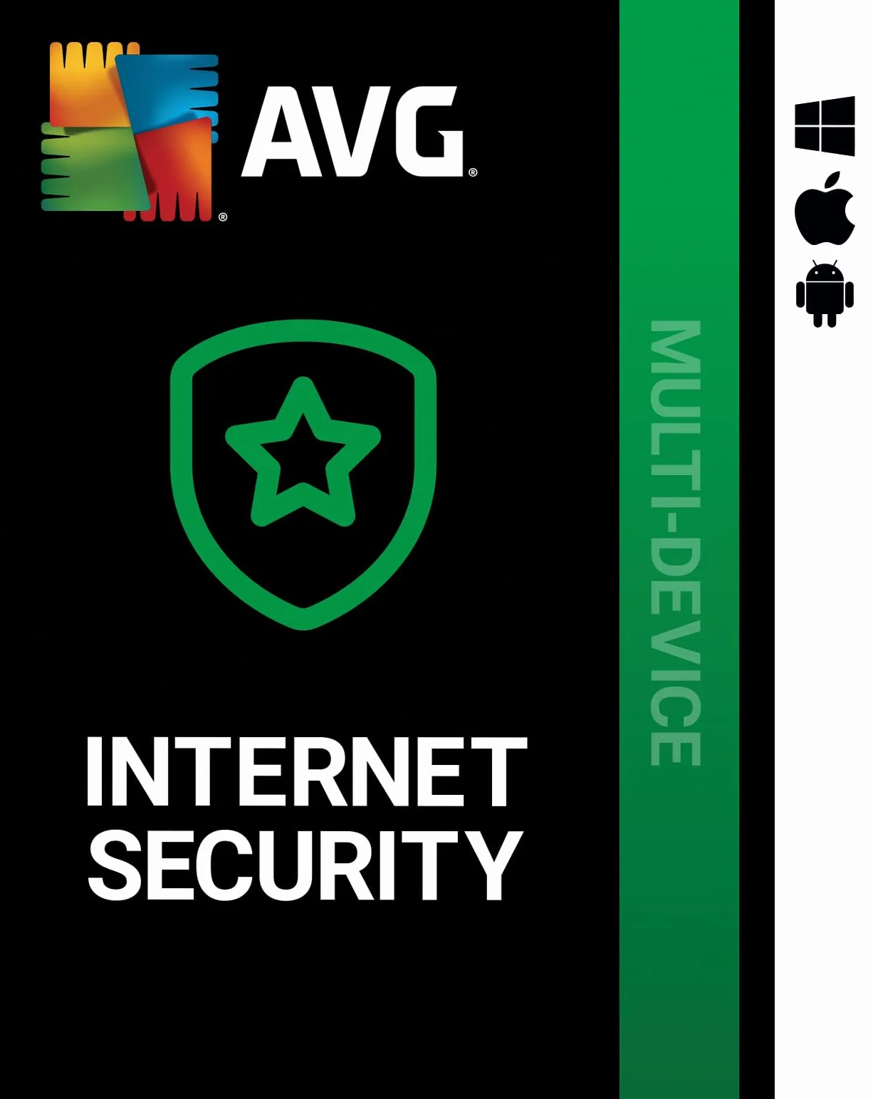 AVG Internet Security 2026 | Multidispositivos | 10 dispositivos | 1 Año | Protección antivirus | PC/Mac/Android