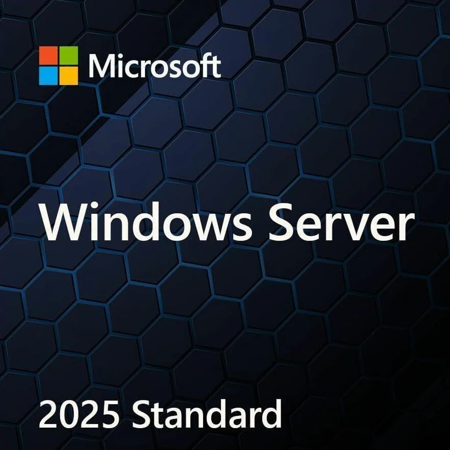 Microsoft Windows Server 2025 Edición estándar 64 bits Licencia 16 núcleos