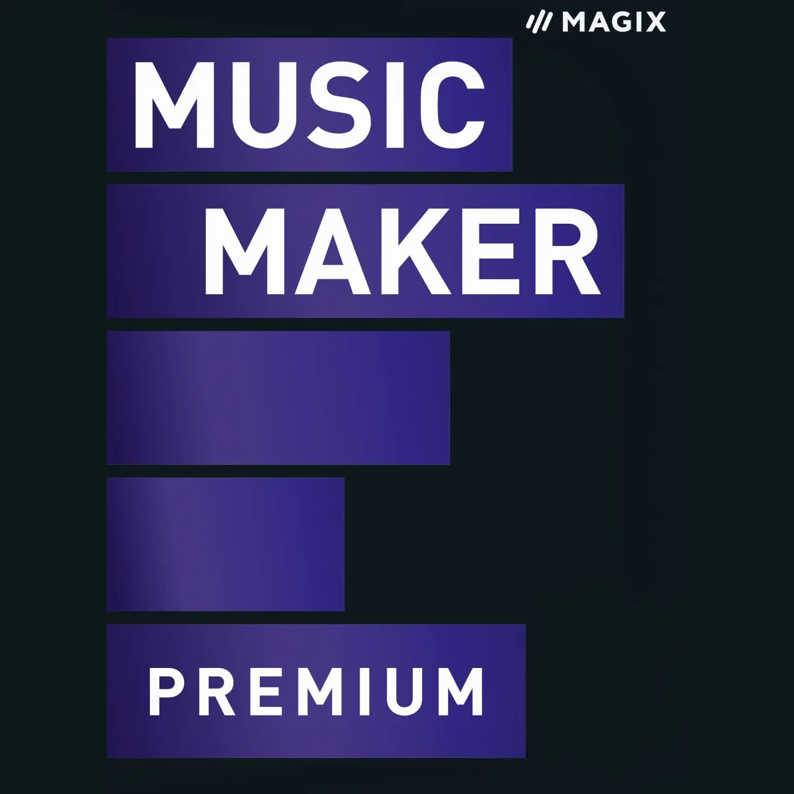 MAGIX Music Maker 2023 Premium Audio Software Music Program Windows 10/11 1 PC Licence