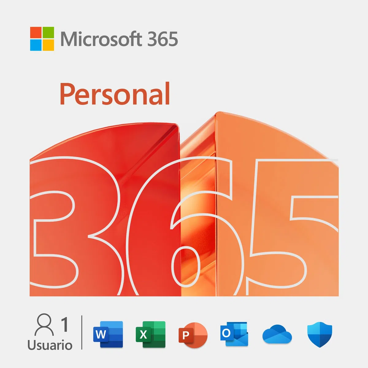 Microsoft 365 Personal 12 meses 1 persona Apps Office con IA 1TB Almacenamiento OneDrive
