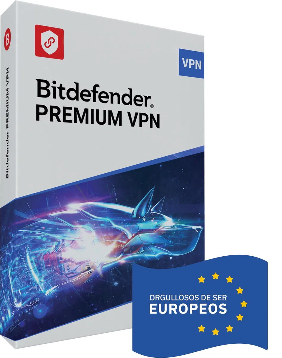 Bitdefender Premium VPN | 10 dispositivos | 1 año | PC/Mac/Smartphone | Código de activación enviado por correo postal
