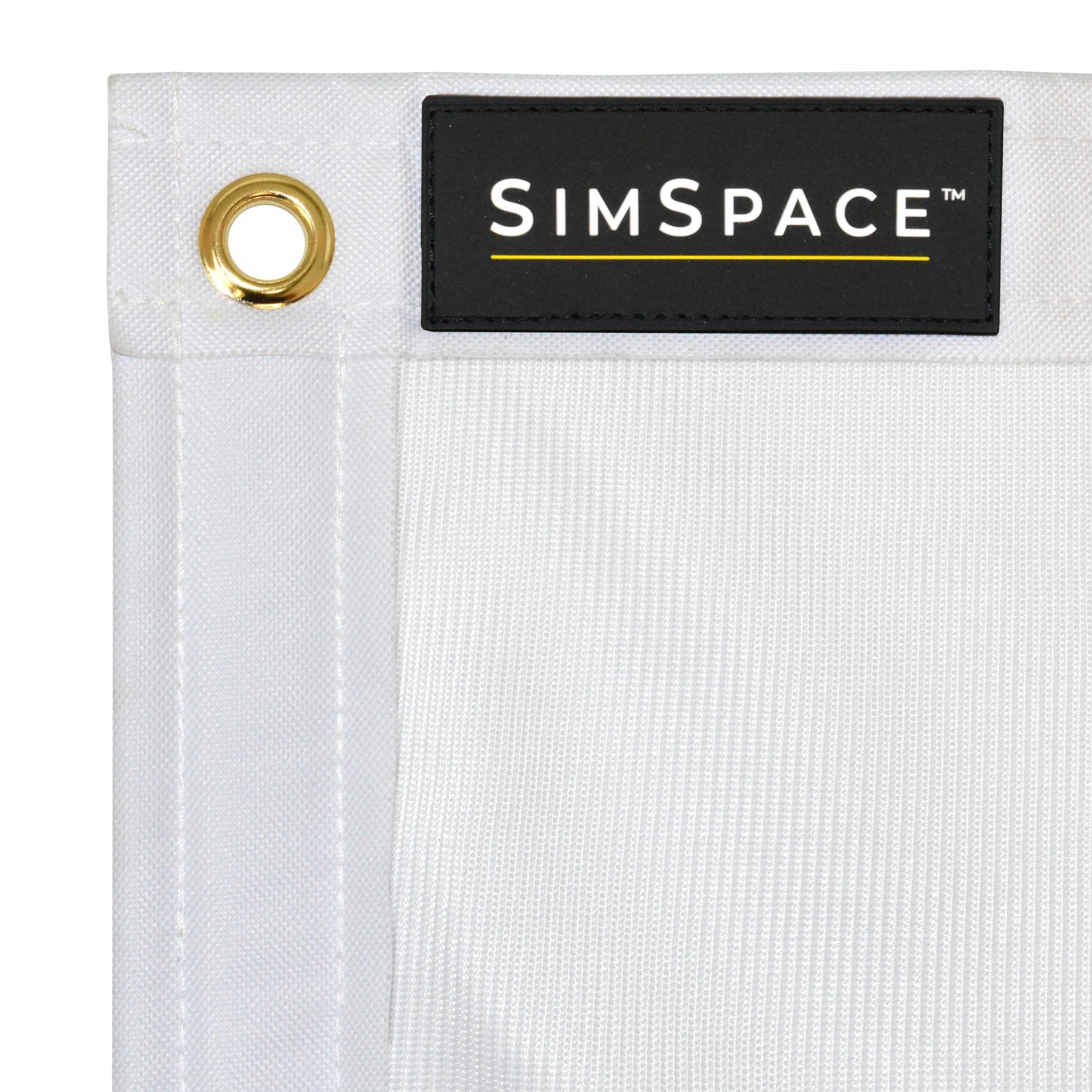 SimSpace Deluxe Home 2,4 x 2,5 m Pantalla de proyector para simulación de Golf Red de conducción Compatible 20 Cuerdas elásticas