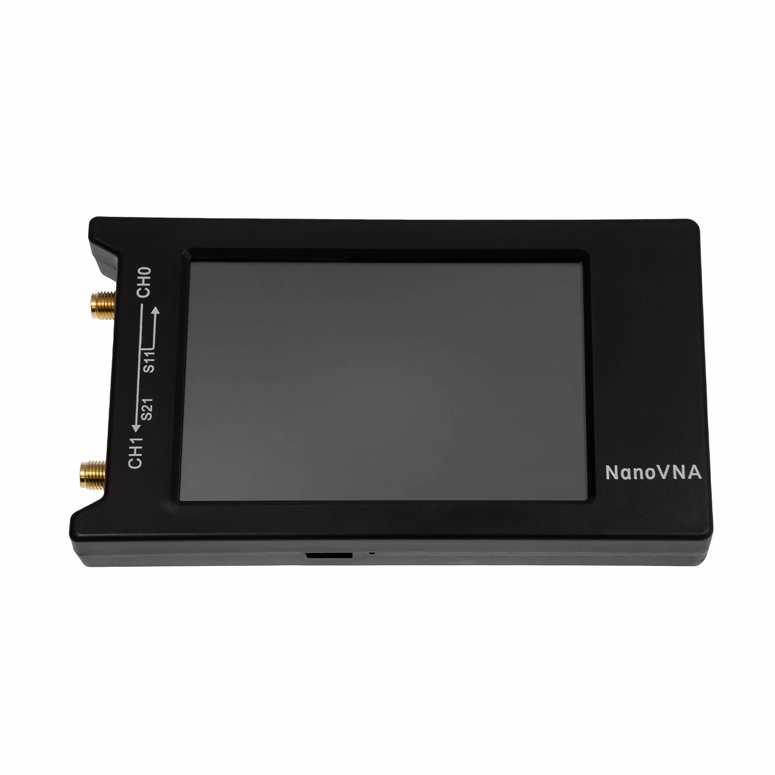 Nooelec NanoVNA-H 4: kit de analizador de red vectorial de hardware abierto de un distribuidor autorizado. Incluye 50kHz-1.5GHz+ VNA portátil con LCD de 4", blindaje EMI y kit de calibración SOLT