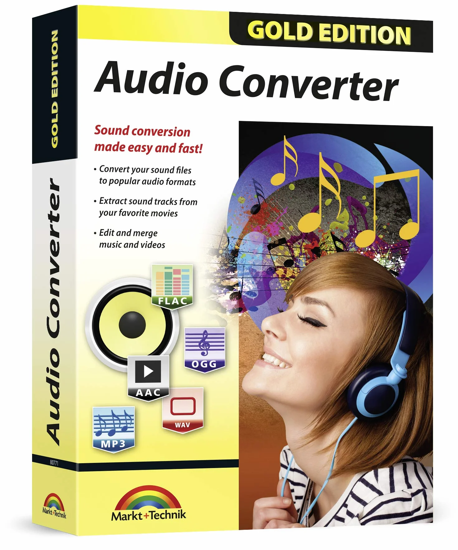 Audio Converter - Edit and convert your sound and music files to other audio formats - easy audio editing software for Windows 11, 10, 8 and 7