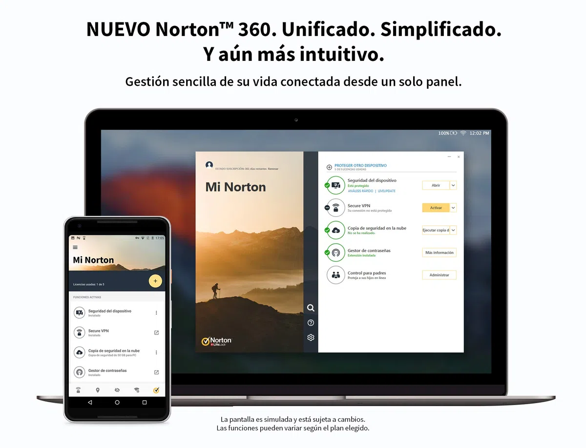 Norton 360 Estándar 2026|Antivirus 1 Dispositivo|1 año con renovación automática| Descarga digital