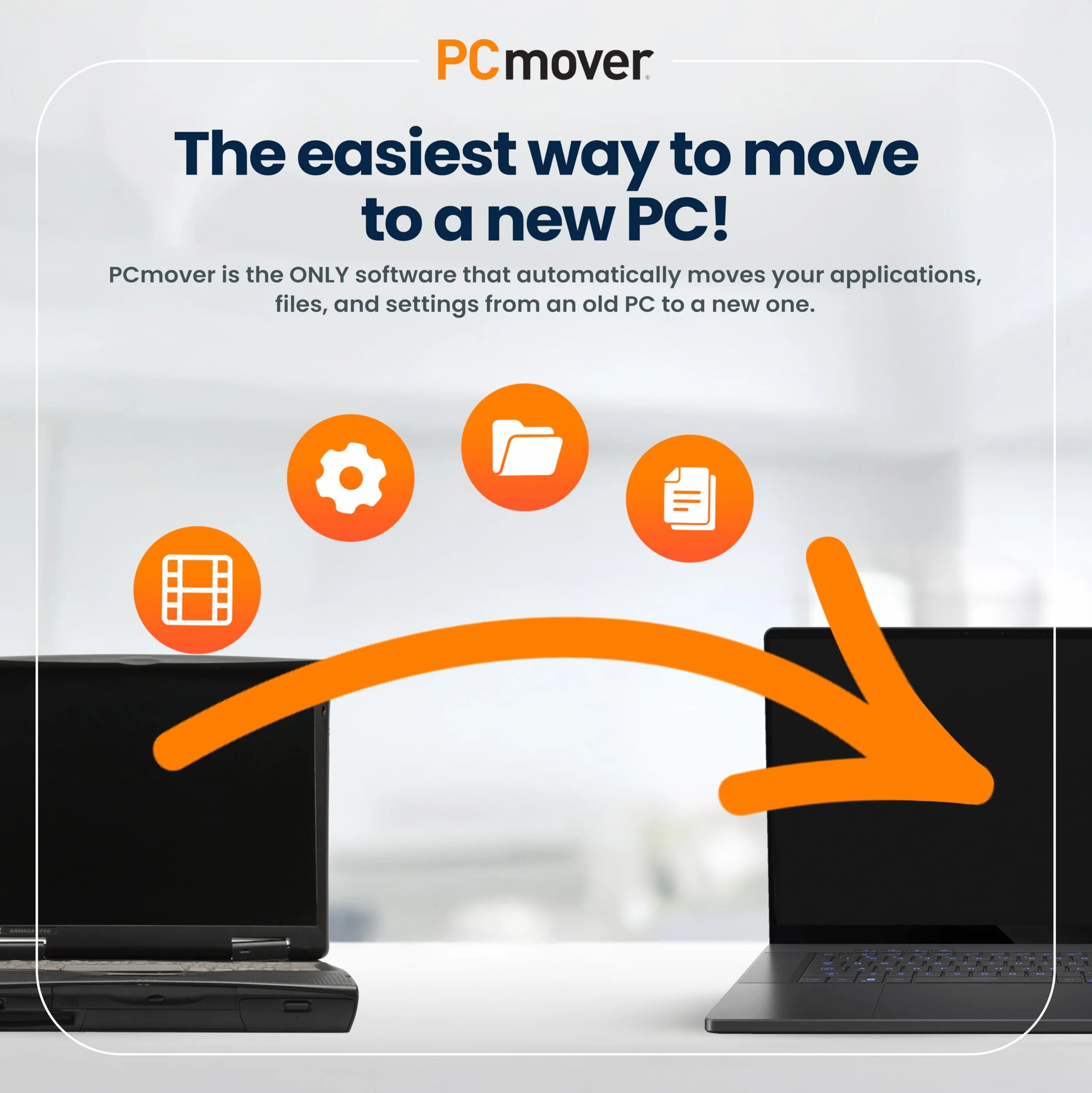 Laplink PCmover Professional 11 con High Speed Cable (1 Uso) - ¡La forma más fácil de transferir su información a una nueva PC!