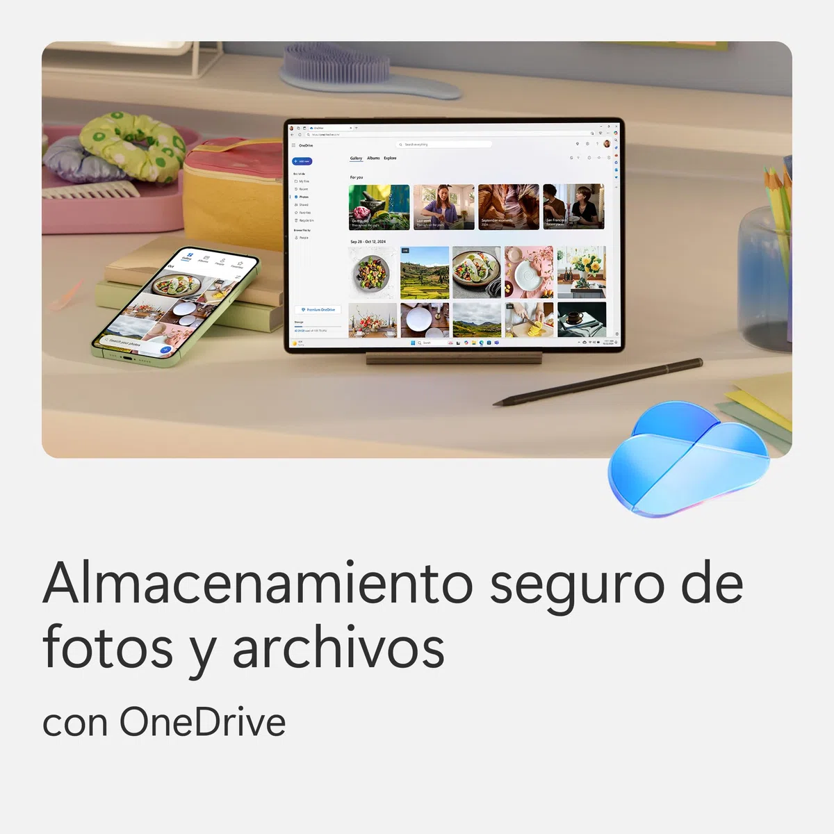 Microsoft 365 Personal 12 meses 1 persona Apps Office con IA 1TB Almacenamiento OneDrive
