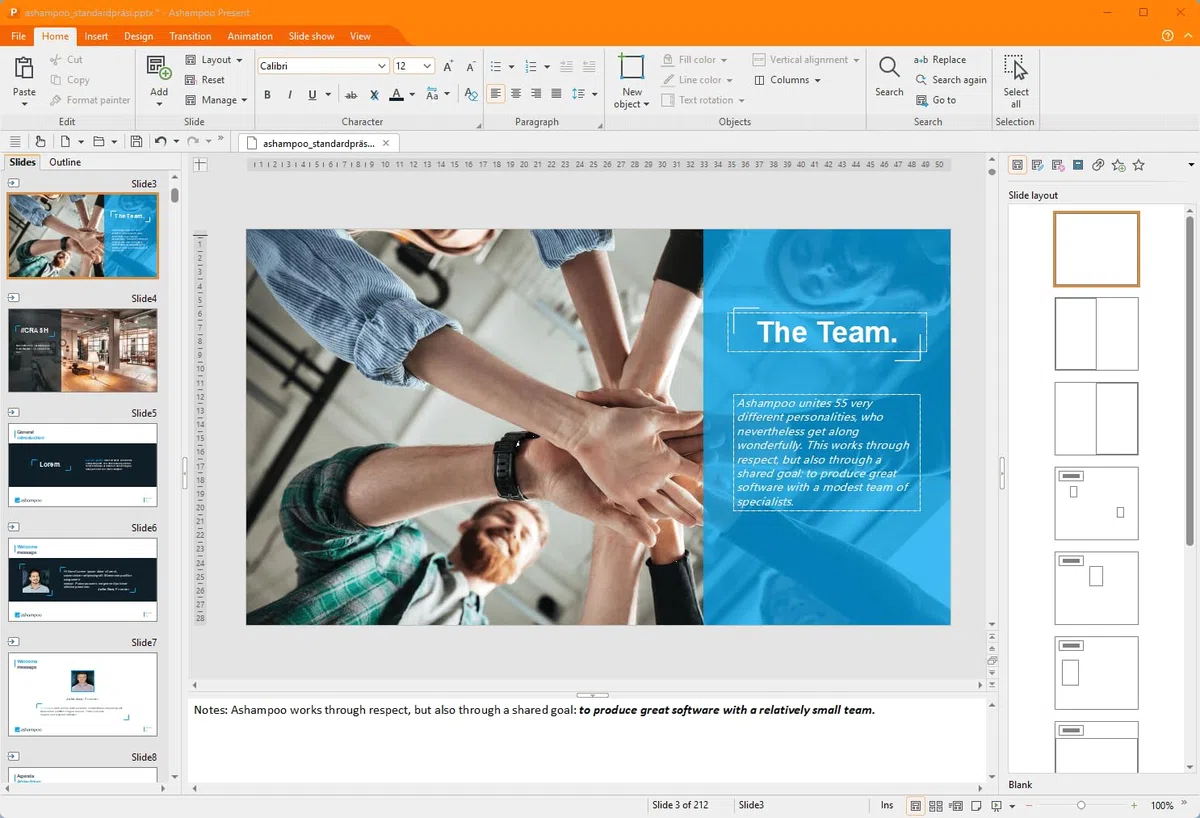 Office 9⁠ Create documents, spreadsheets and presentations with great ease–and excellent compatibility!