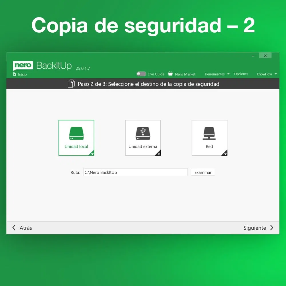 Nero Software de copia de seguridad ganador de múltiples pruebas - recuperación de datos, copia de seguridad automática, recuperación | licencia ilimitada | 1 PC | Windows 11 / 10 / 8 / 7