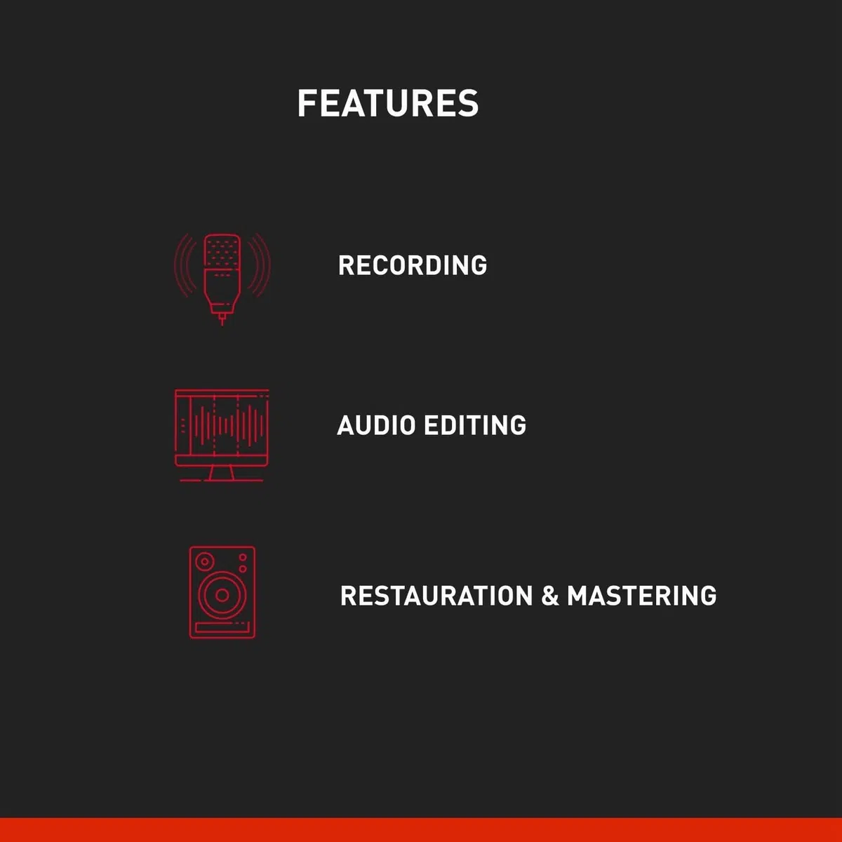 SOUND FORGE Audio Studio 17 - El multitalento para grabación, edición de audio, restauración y masterización | software de edición de audio | para Windows 10/11 PC | licencia para 1 PC