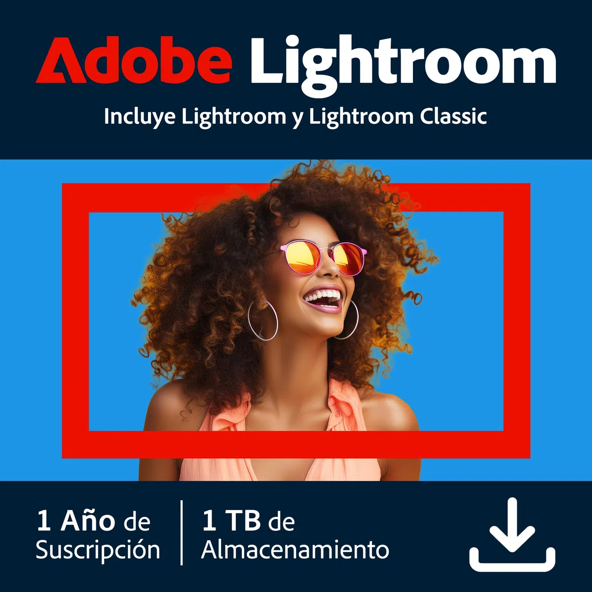 Adobe Lightroom Lightroom Classic 1TB Código de activación email