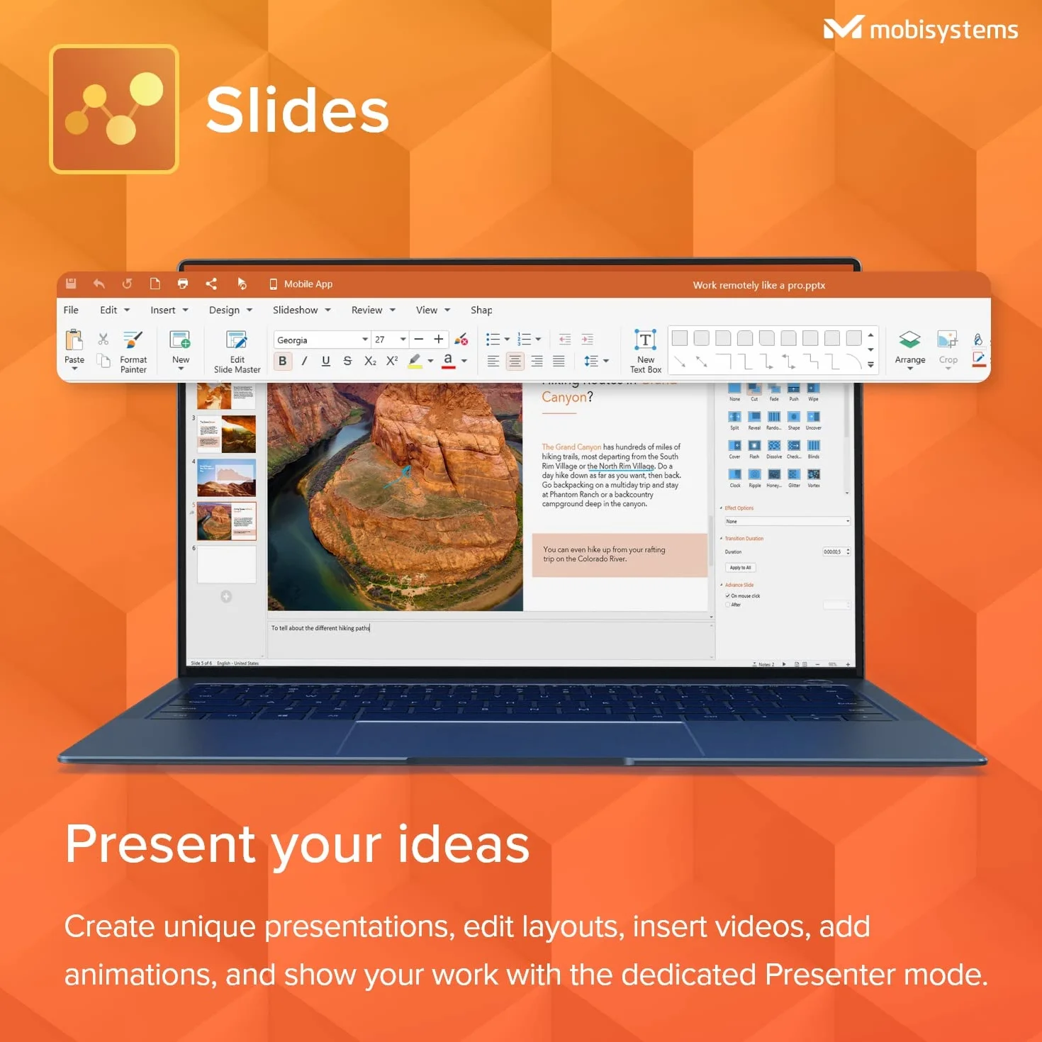 OfficeSuite Personal Compatible with Microsoft® Office Word® Excel® & PowerPoint® and Adobe® PDF - 1 Year License for 1 Windows & 2 Mobile Devices