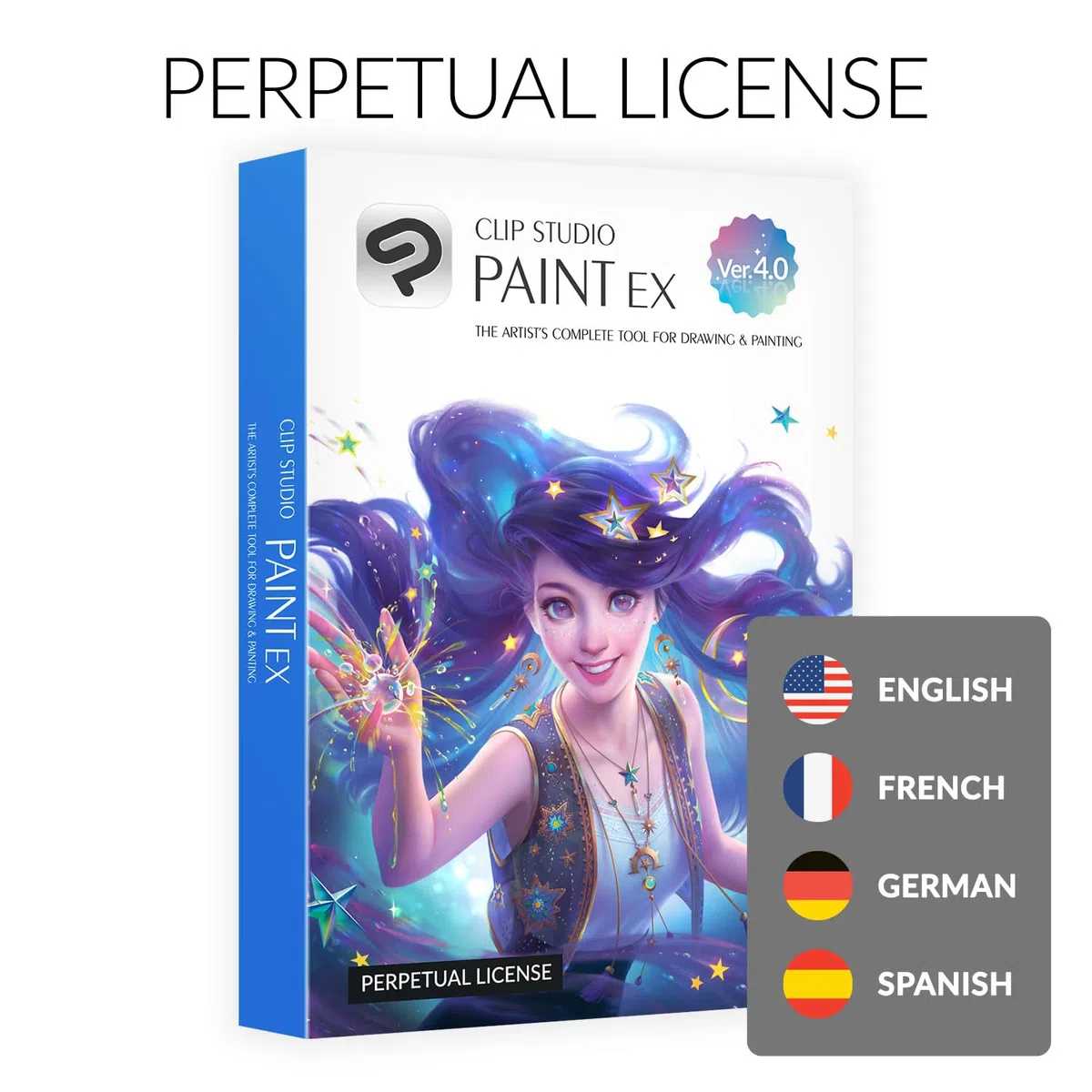 CLIP STUDIO PAINT EX Versión 4 Licencia Perpetua Windows macOS