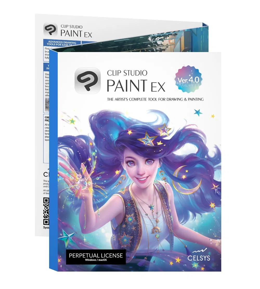 CLIP STUDIO PAINT EX Versión 4 Licencia Perpetua Windows macOS